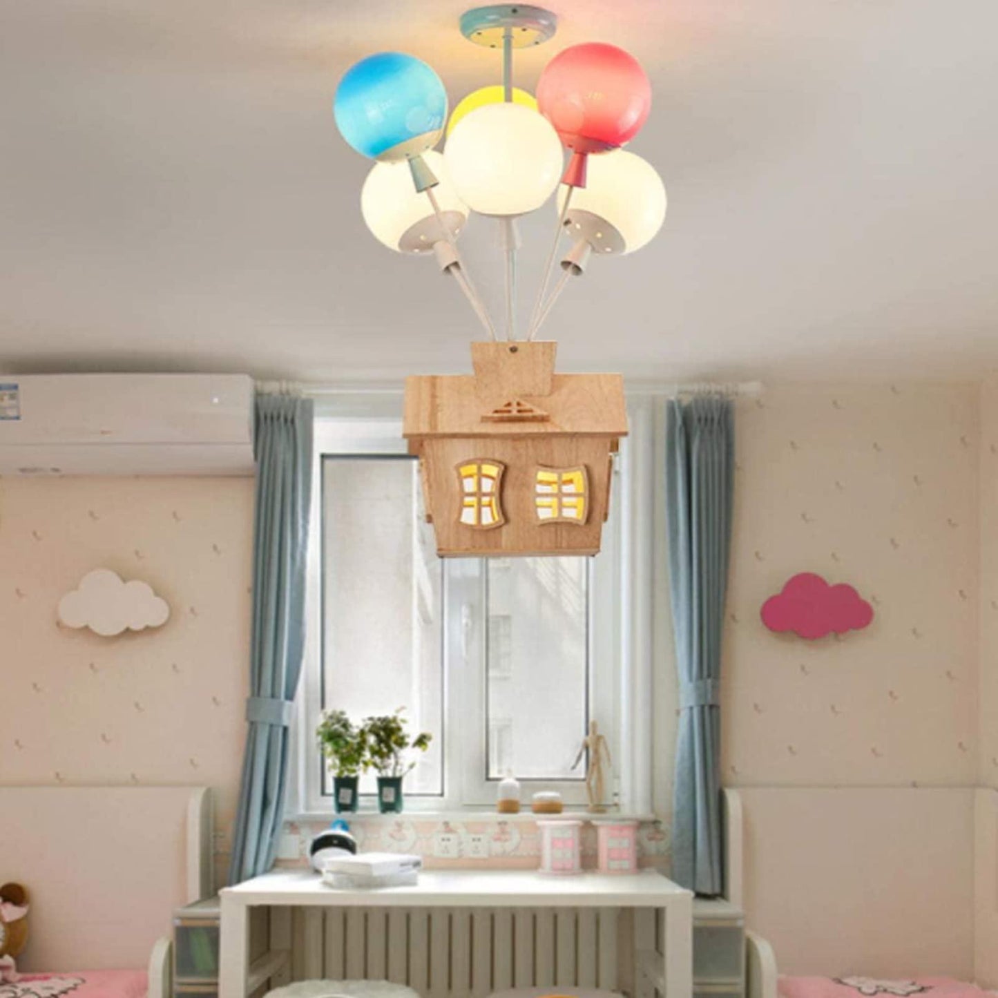 Ballonvormige Kinderkamer Plafondlamp - Speelse LED Verlichting