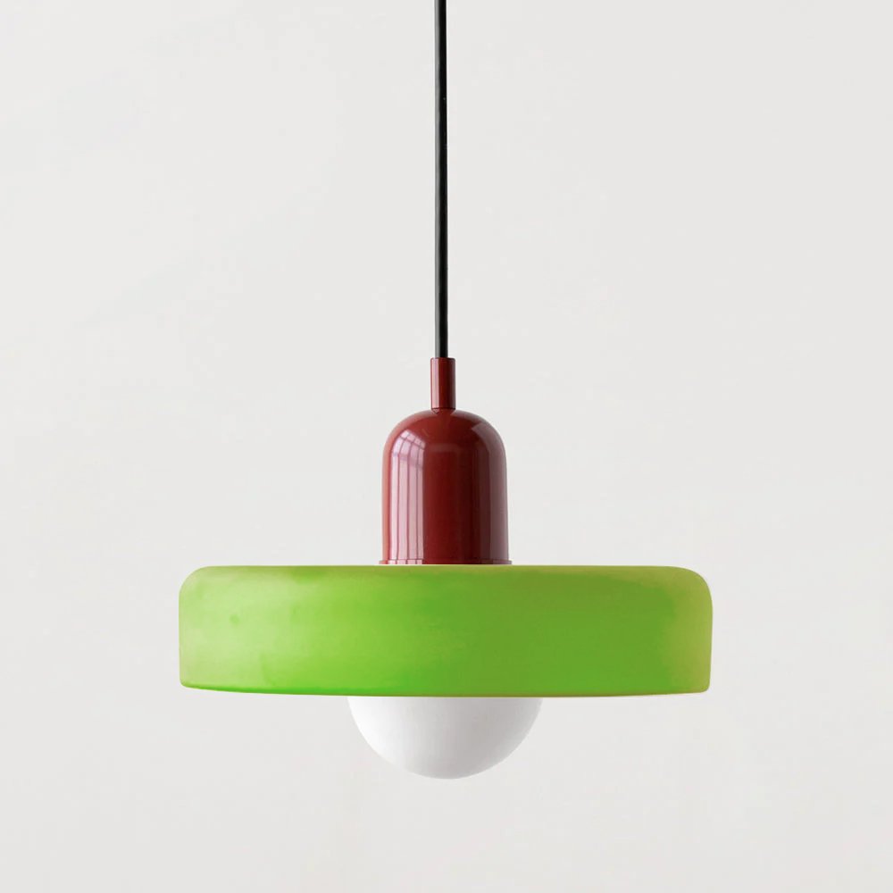 Bauhuis Glazen Hanglamp – Modern en Kleurrijk Design voor Woonkamer of Eetkamer