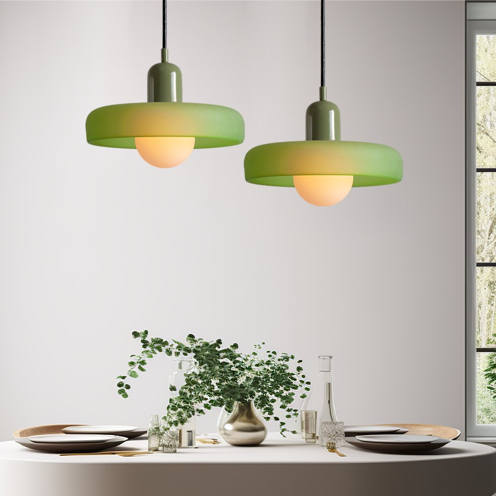 Bauhuis Glazen Hanglamp – Modern en Kleurrijk Design voor Woonkamer of Eetkamer