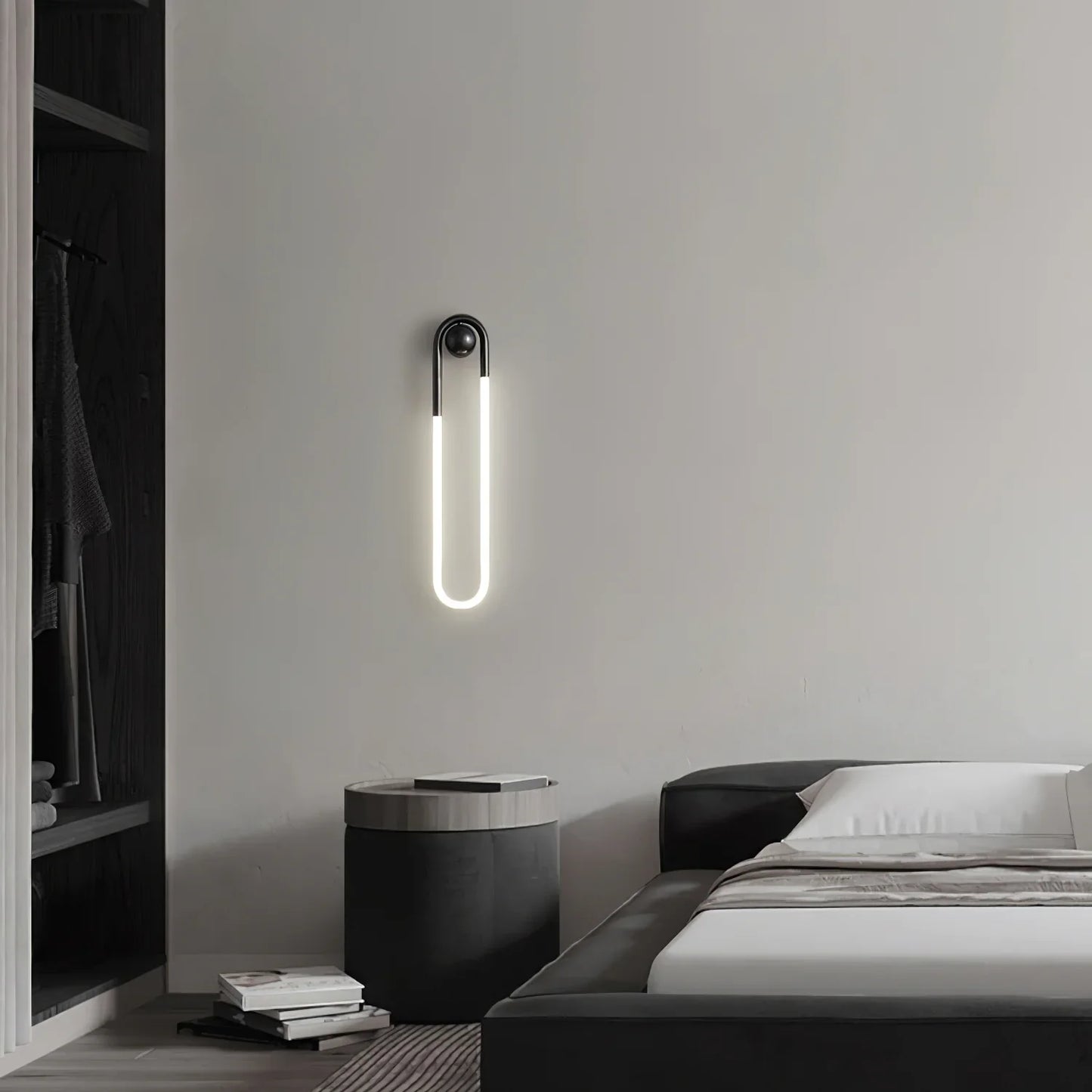 Ronde LED Wandlamp - Moderne Gouden Ringenlamp