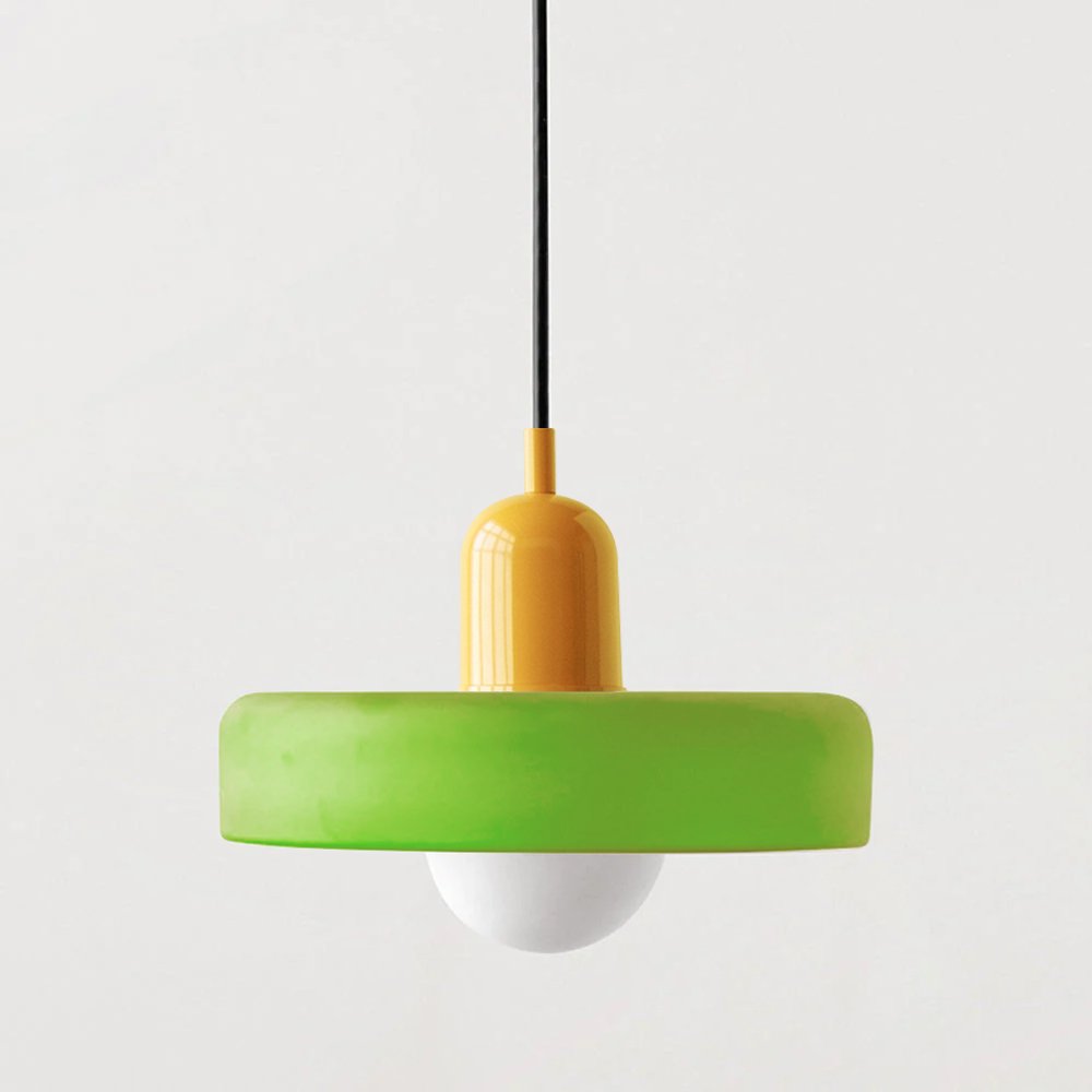 Bauhuis Glazen Hanglamp – Modern en Kleurrijk Design voor Woonkamer of Eetkamer