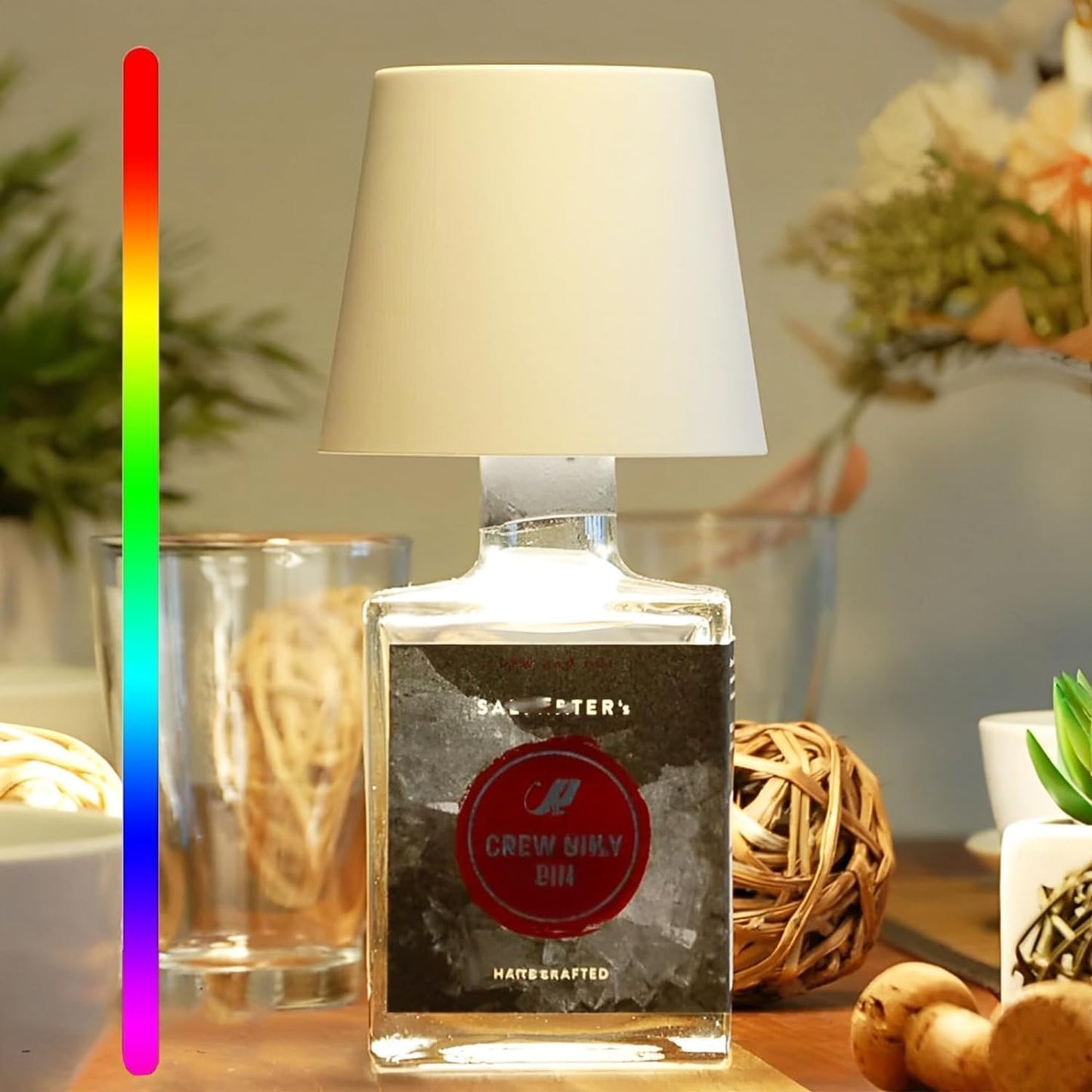 BottleLume™ Verlichtingsfles | Unieke Tafellamp voor Binnen en Buiten