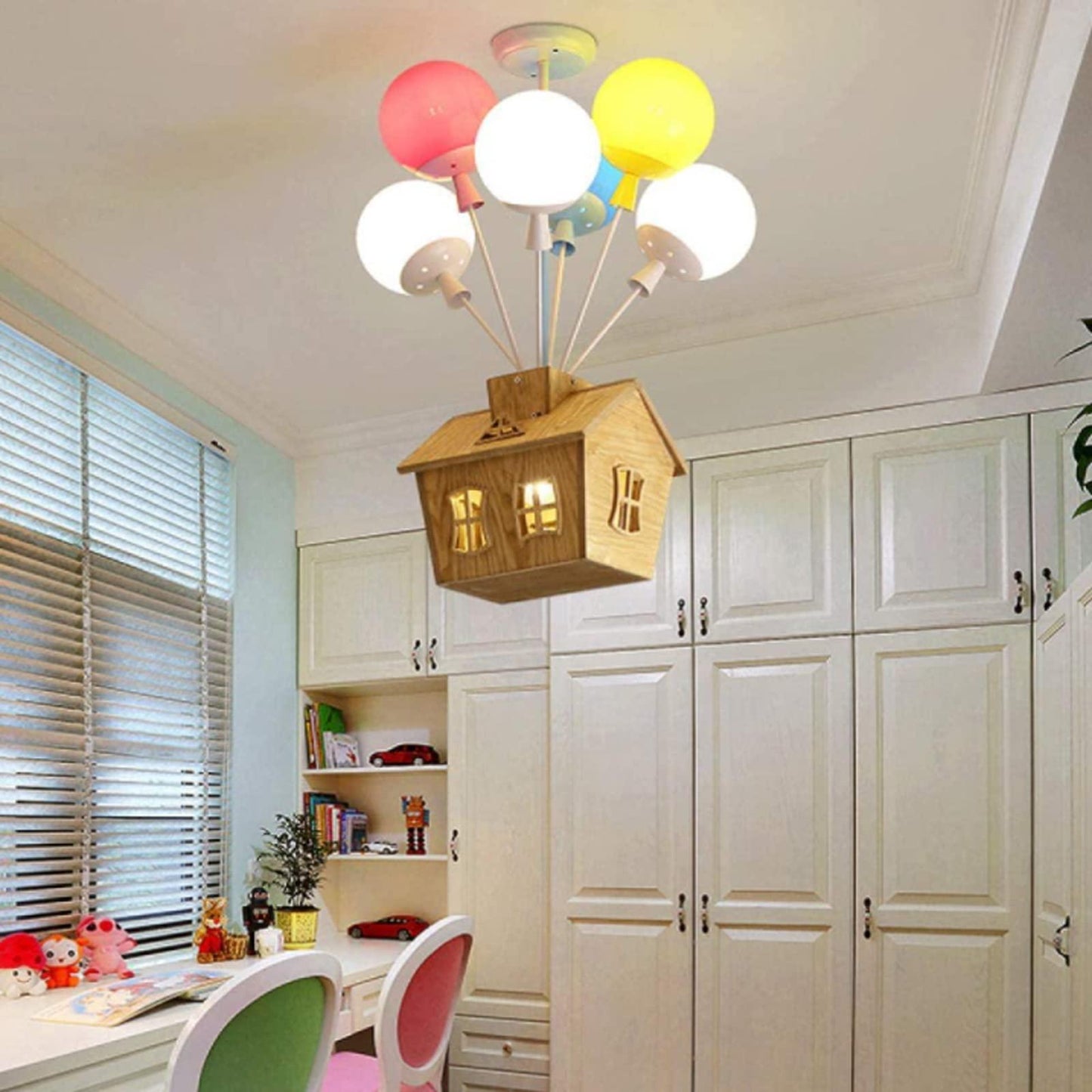 Ballonvormige Kinderkamer Plafondlamp - Speelse LED Verlichting