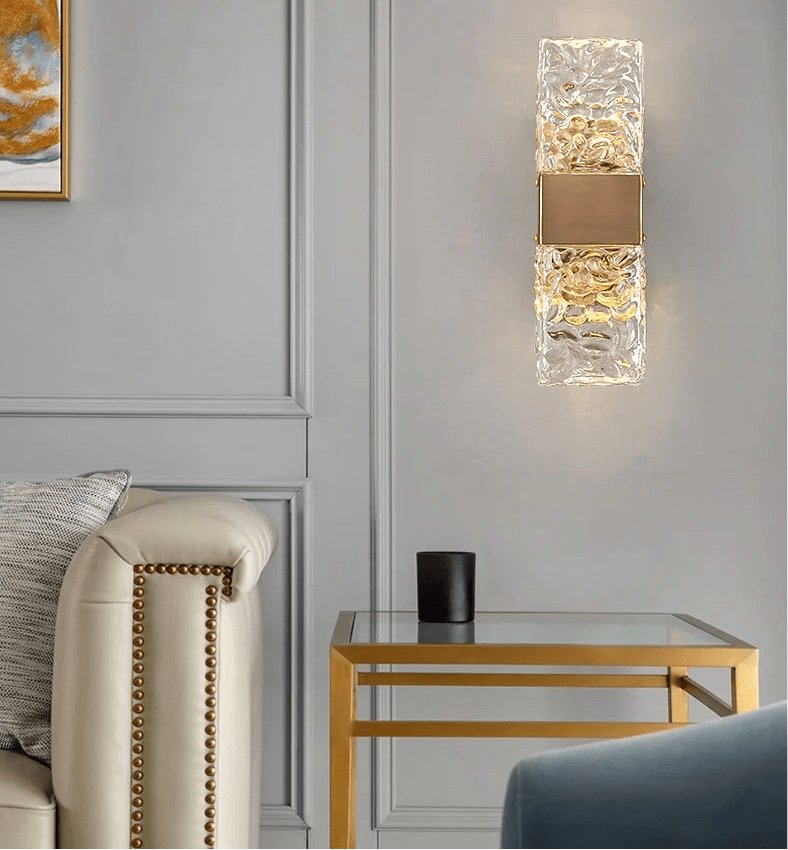 Luxe LED-Wandlamp Met Kristal - Moderne Muurverlichting Voor Hal En Woonkamer