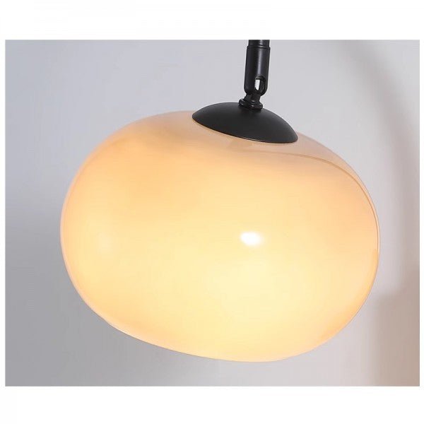 Wandlamp met Khaki Glazen Kap en Houten Accent - Sfeervolle Verlichting voor Woonkamer