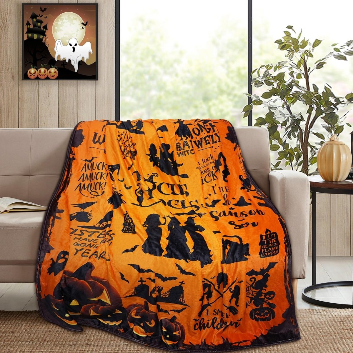 PumpkinDreams | Geniet van de Halloween Magie - All-Season Deken