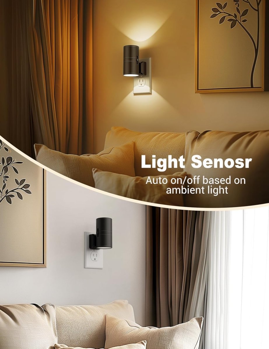 Dimbare LED Nachtlamp - Plug-in Sfeerlamp met Sensor