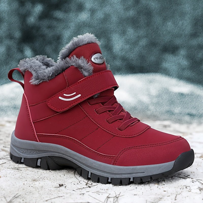 FrostGuard™ Dames Snowboots – Warme Gevoerde Winterlaarzen met Anti-Slip Zool voor Buiten