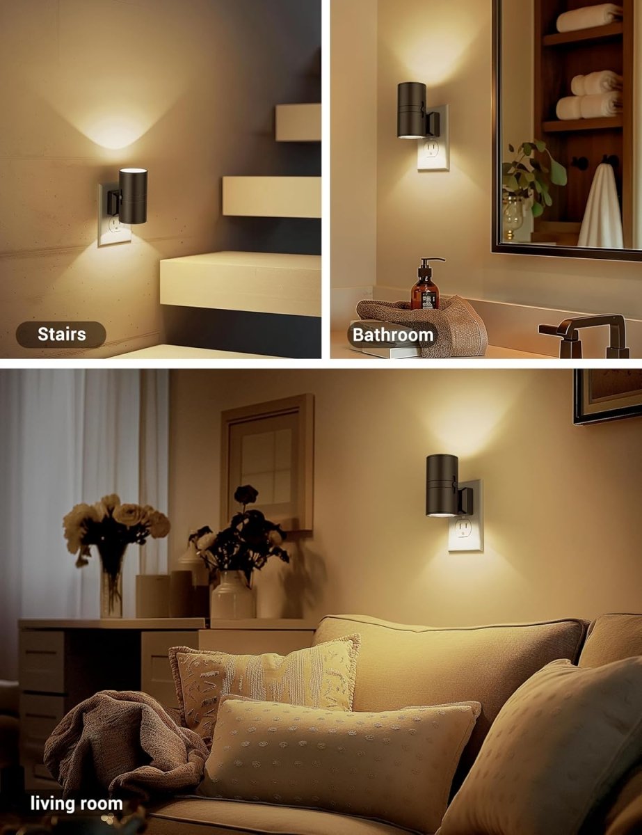 Dimbare LED Nachtlamp - Plug-in Sfeerlamp met Sensor