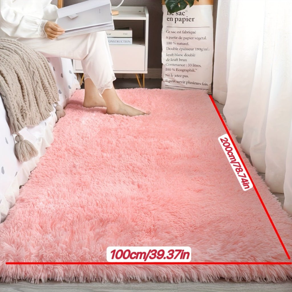 VelvetDream™ Luxe Shaggy Vloerkleed – Zacht & Antislip – Perfect voor Woonkamer & Slaapkamer