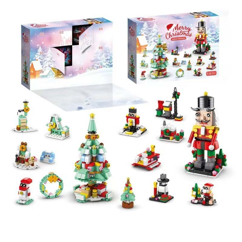 BrickFest™ Kerst Bouwstenen Adventskalender – Aftellen tot Kerstmis