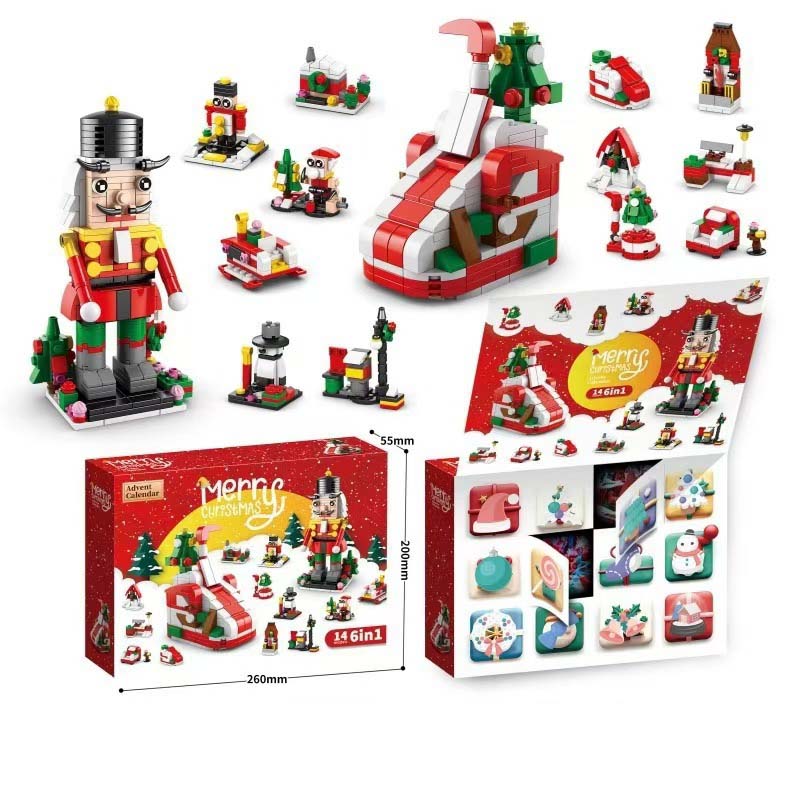 BrickFest™ Kerst Bouwstenen Adventskalender – Aftellen tot Kerstmis