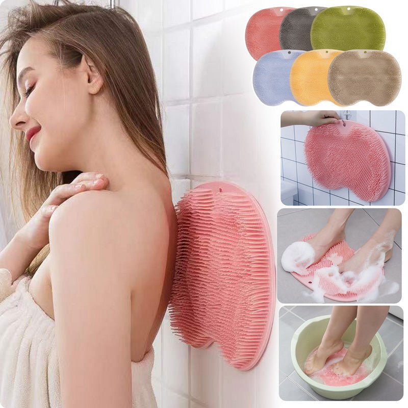 RelaxoMat™ Silicone Massage Badmat – Anti-Slip Douchemat