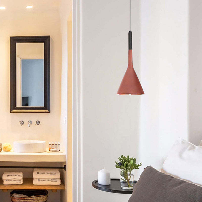 Moderne Driehoek Hanglamp - Scandinavische LED Plafondlamp voor Woonkamer en Eetkamer