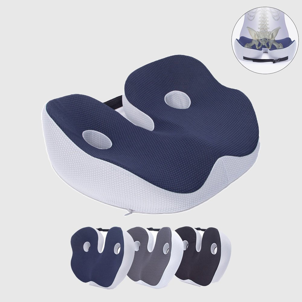 ErgoCush™ Ergonomisch Memory Foam Zitkussen - Ondersteuning & Comfort