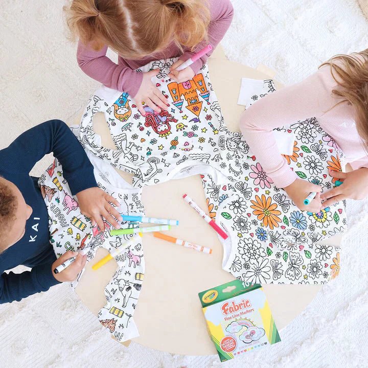 PyjamaArt™ – Inkleurbare Kinder Pyjama – Creativiteit en Slaapplezier Gecombineerd