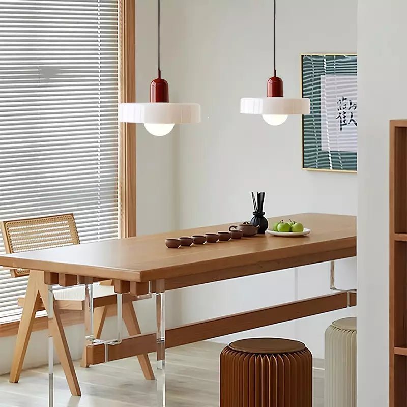 Bauhuis Glazen Hanglamp – Modern en Kleurrijk Design voor Woonkamer of Eetkamer