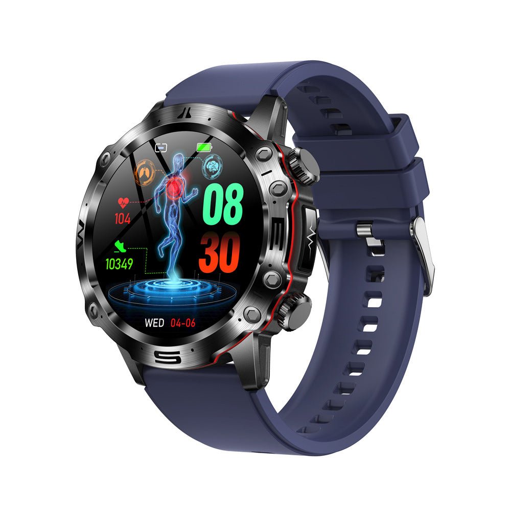 Smartwatch met ECG, Bloedsuiker- en Bloeddrukmonitor – Complete Gezondheidsmonitor in Één Horloge