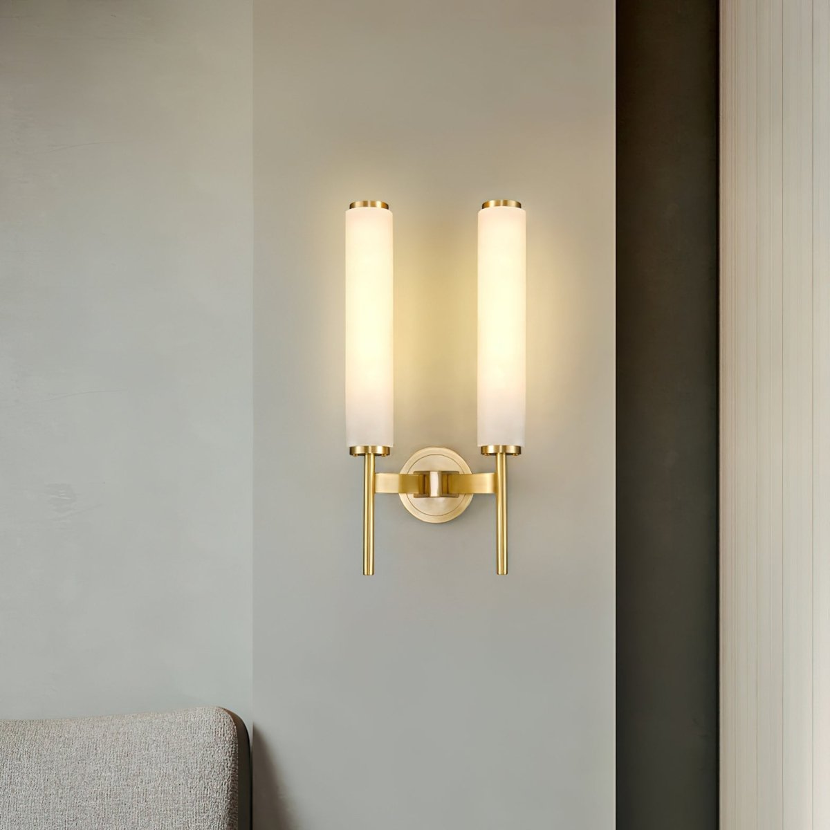 Moderne Wandlamp Met LED Buis - Luxe Sfeerverlichting Voor Woonkamer en Hal