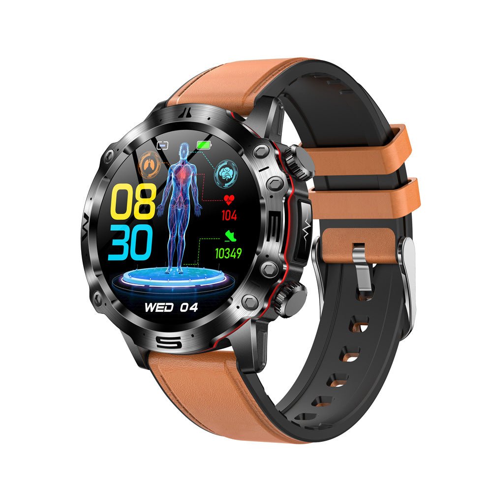 Smartwatch met ECG, Bloedsuiker- en Bloeddrukmonitor – Complete Gezondheidsmonitor in Één Horloge