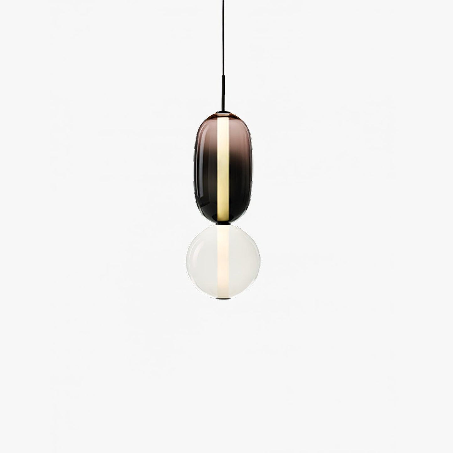 LumaSphere™ Glazen Hanglamp – Moderne LED Verlichting met Kleurrijk Design voor Stijlvol Interieur