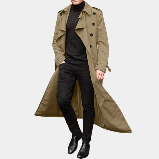 Elio™ Casual Trenchcoat voor Heren