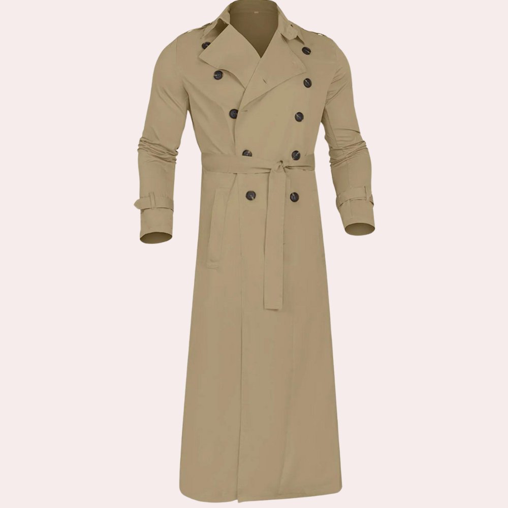 Elio™ Casual Trenchcoat voor Heren