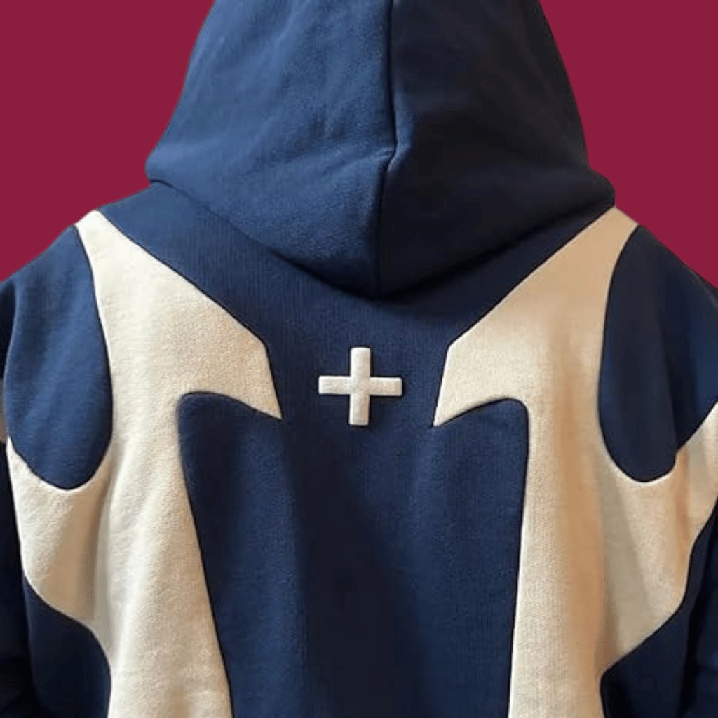 Raven™ Streetwear Hoodie met Ritssluiting – Comfortabele Y2K Stijl voor Mannen