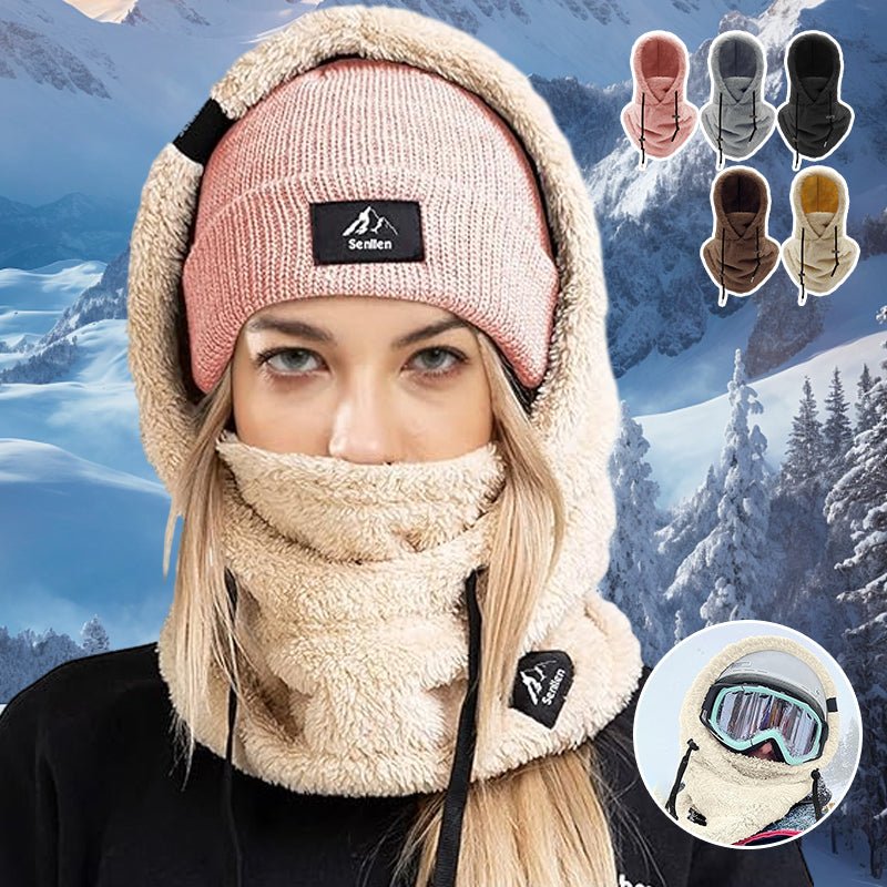 FrostMate™ 3-in-1 Wintermuts – Warm, Winddicht en Multifunctioneel