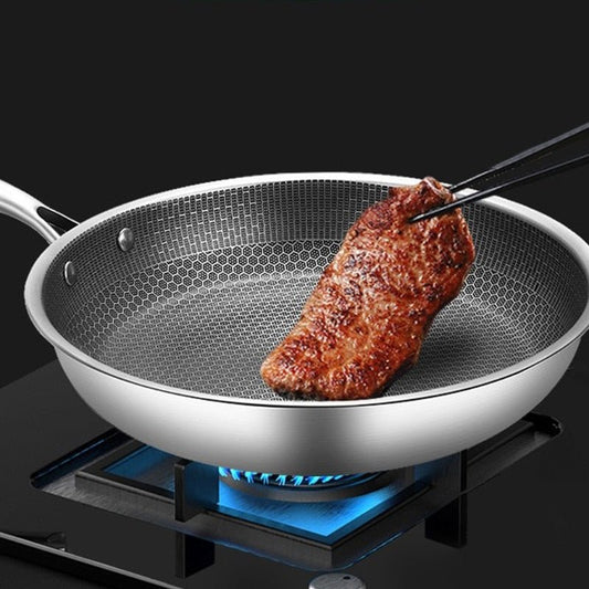 ProCook™ Anti-aanbakpan - Duurzame Honingraat Pan Voor Perfect Koken