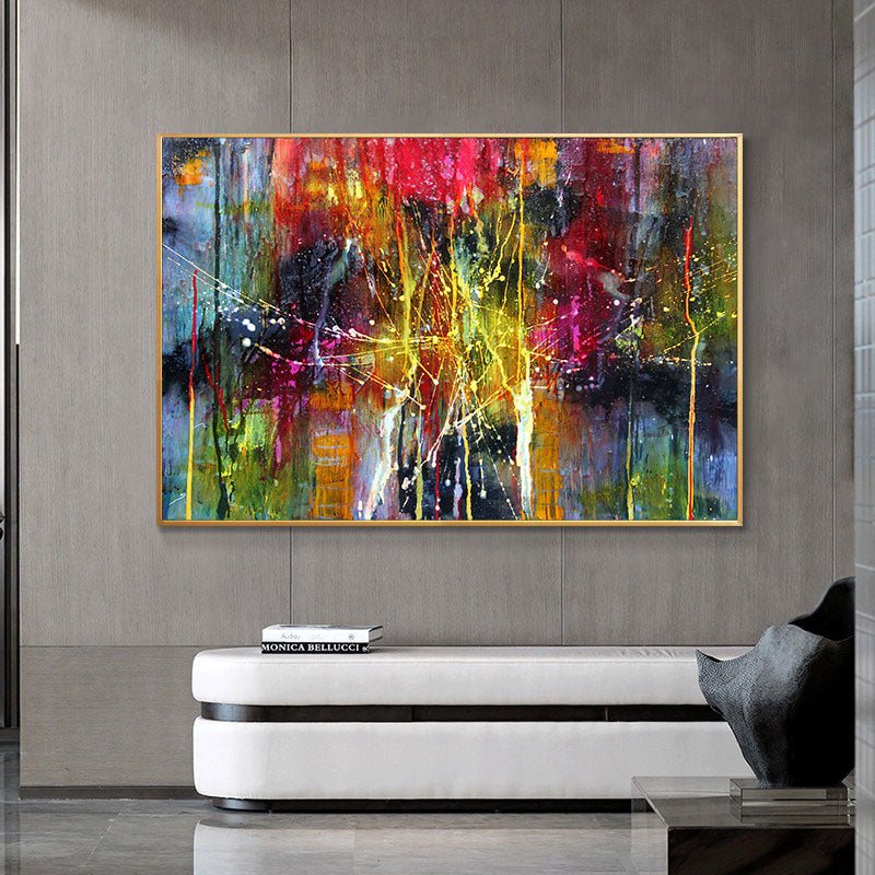 Groot Abstract Schilderij | Modern Kunstwerk Voor Expressieve Wanddecoratie