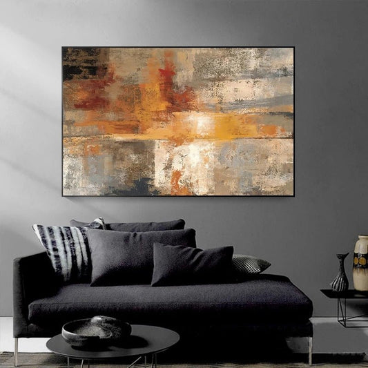 Abstract Schilderij Rood | Modern Kunstwerk Voor Unieke Wanddecoratie