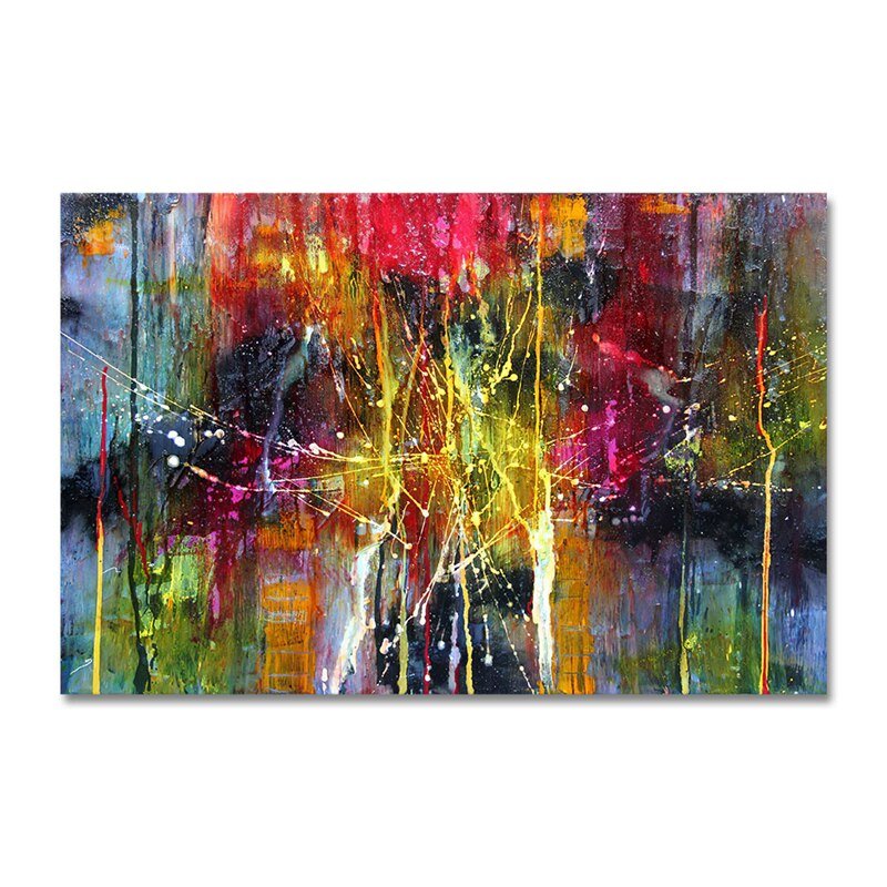 Groot Abstract Schilderij | Modern Kunstwerk Voor Expressieve Wanddecoratie