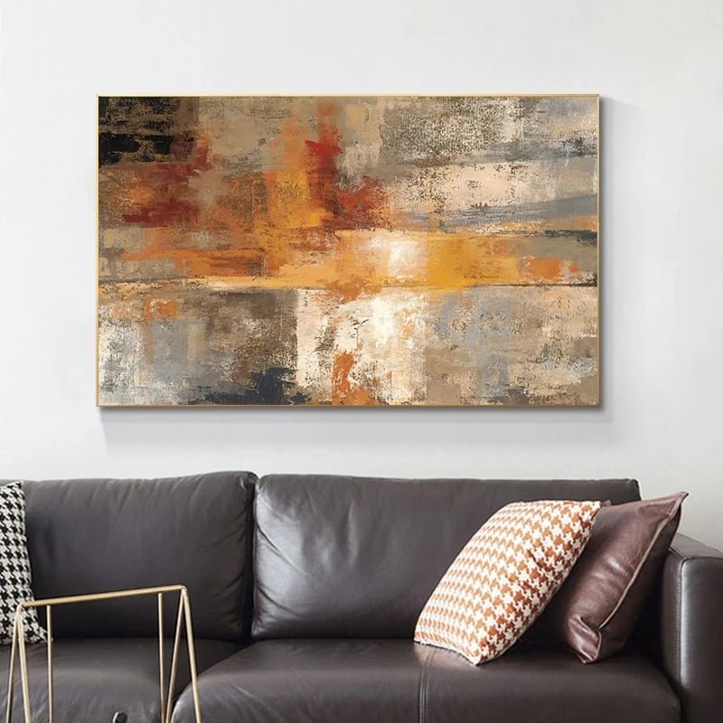 Abstract Schilderij Rood | Modern Kunstwerk Voor Unieke Wanddecoratie