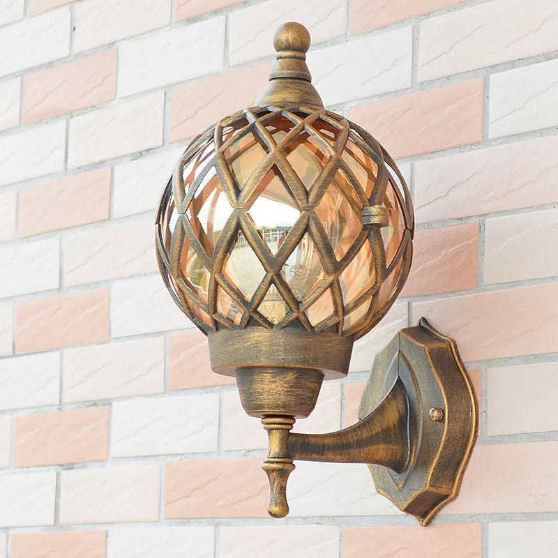 AuroVintor - Retro Buiten wandlamp, Waterdicht en Perfect voor Balkons en Tuinen