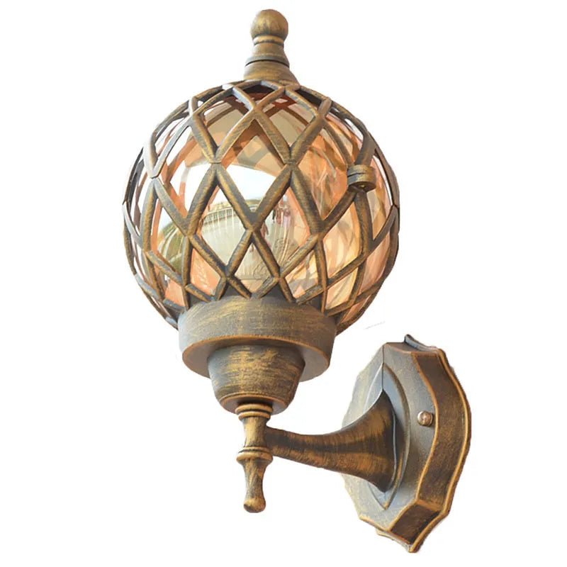 AuroVintor - Retro Buiten wandlamp, Waterdicht en Perfect voor Balkons en Tuinen