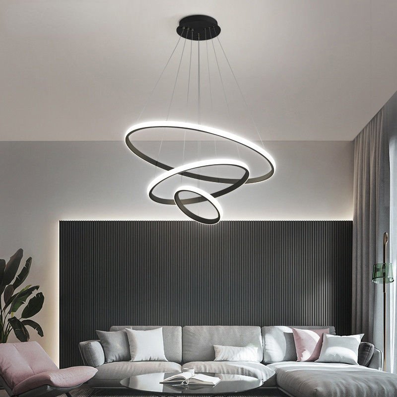 VioraLux™ Moderne LED Plafondlamp | Verstelbare Ringen voor Stijlvolle Verlichting