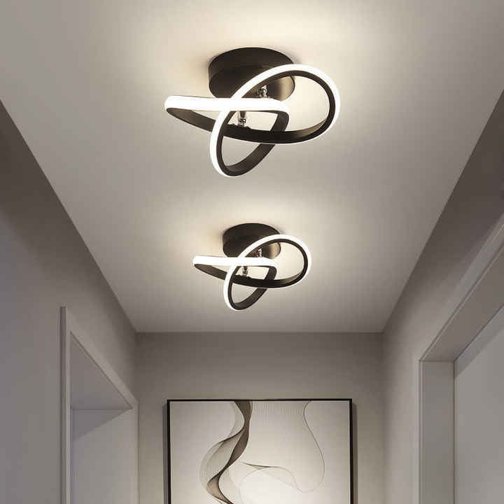 SmartLuxe LED Plafondlamp - Moderne Slimme Plafondlamp Met Afstandsbediening