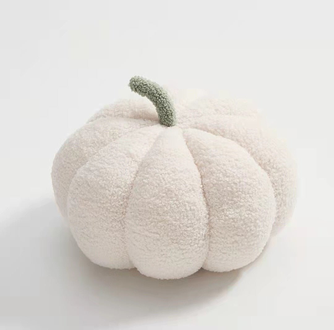 Pluche Pompoen Kussen - Zacht Decoratief Sierkussen voor Herfst en Halloween