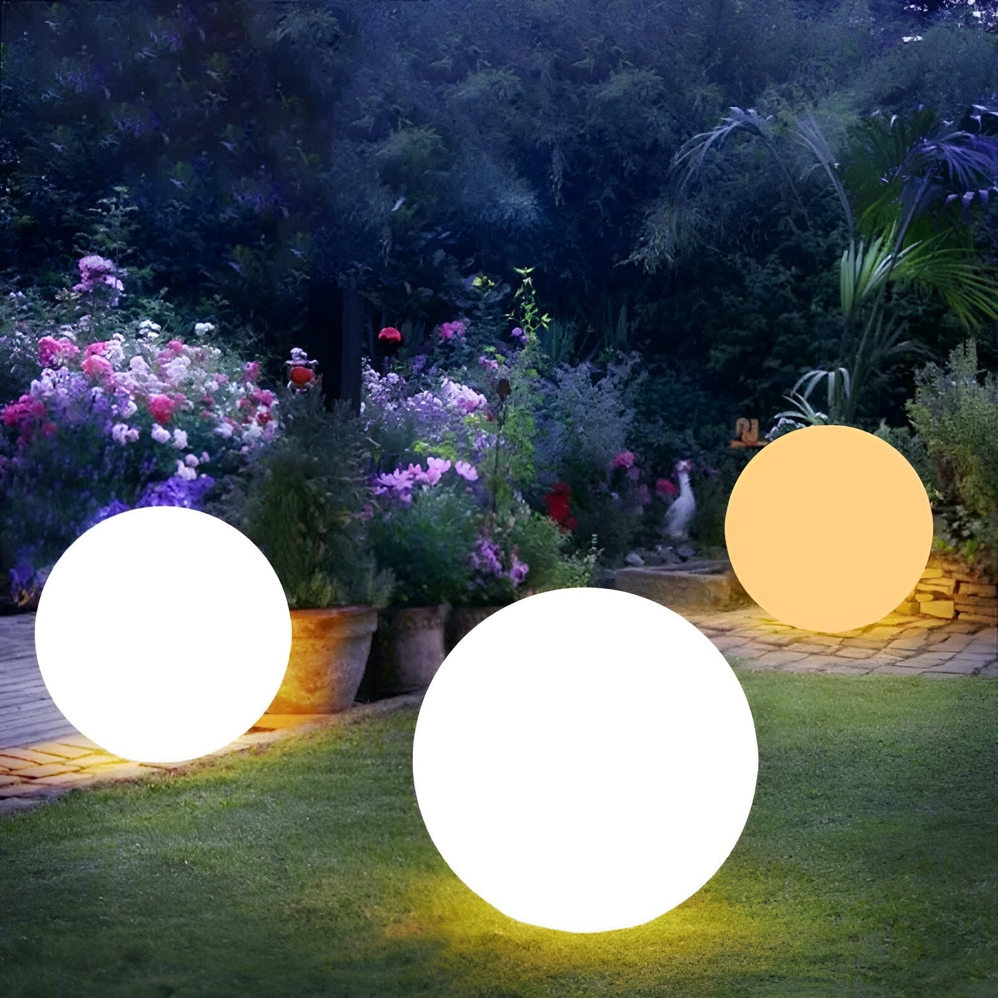 GlimmerGlow™ Kleurenwisselende LED Bollen | Waterdichte Zwevende Verlichting voor Buiten