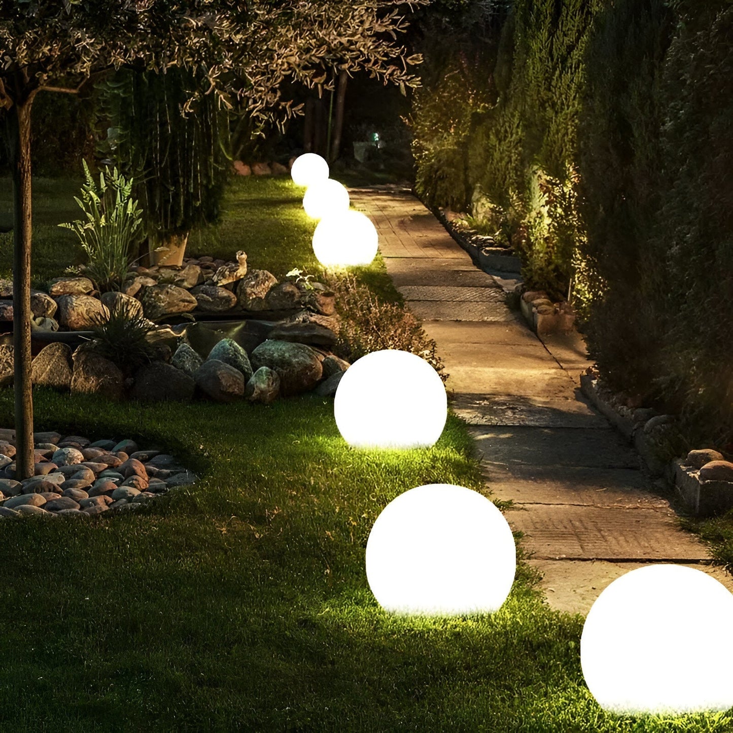 GlimmerGlow™ Kleurenwisselende LED Bollen | Waterdichte Zwevende Verlichting voor Buiten