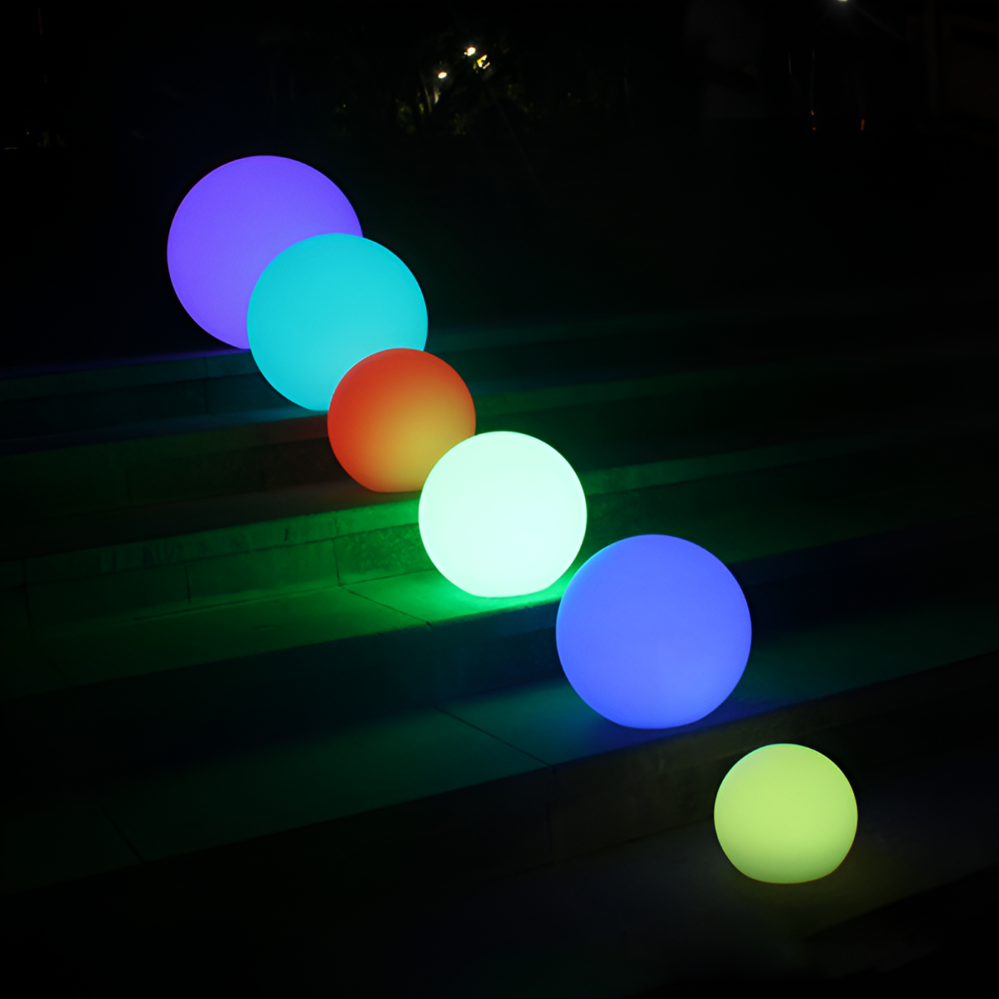 GlimmerGlow™ Kleurenwisselende LED Bollen | Waterdichte Zwevende Verlichting voor Buiten