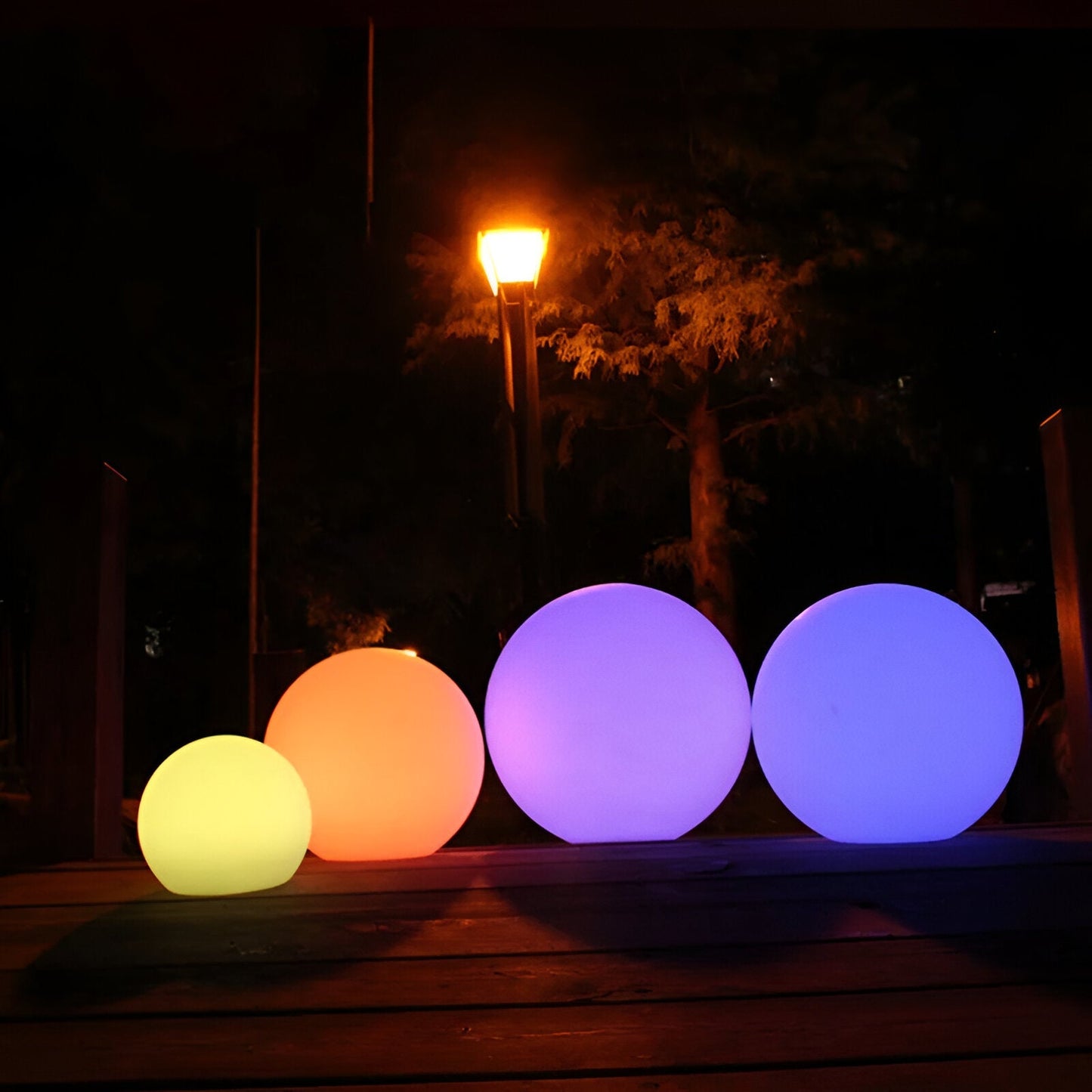 GlimmerGlow™ Kleurenwisselende LED Bollen | Waterdichte Zwevende Verlichting voor Buiten