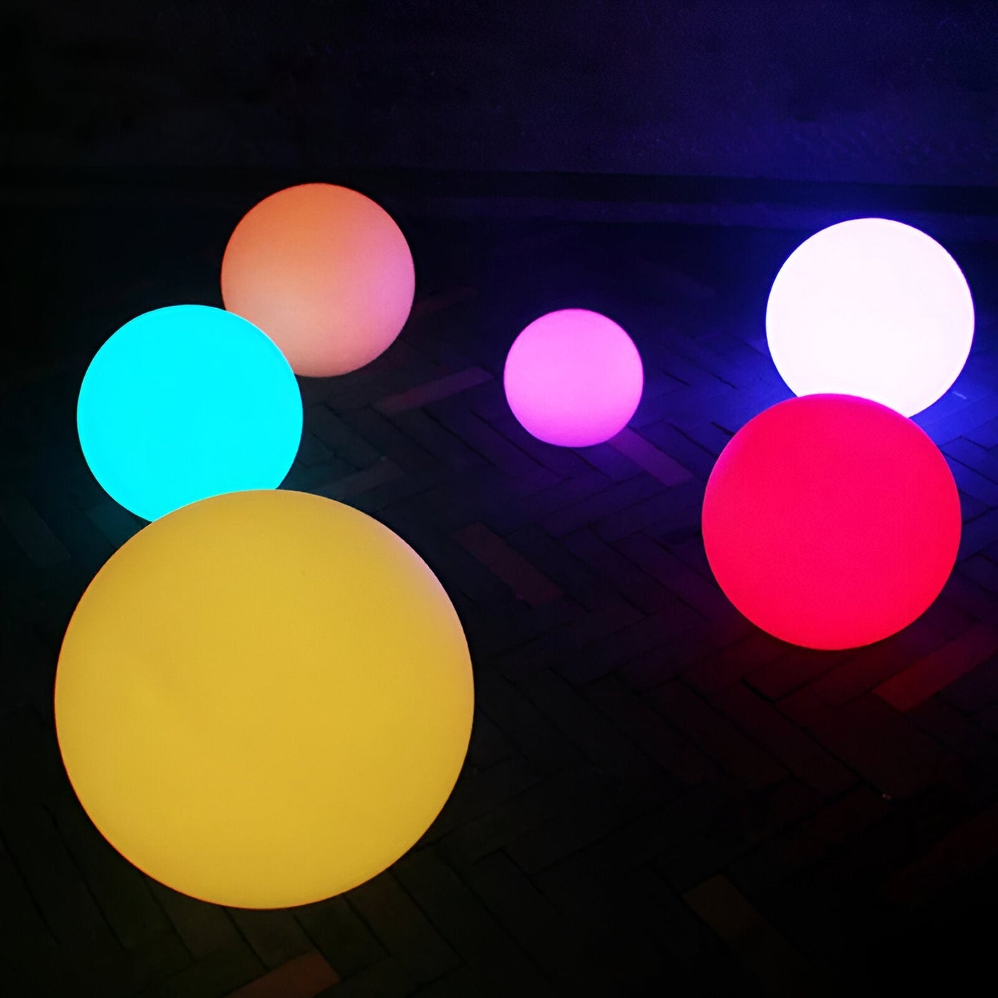 GlimmerGlow™ Kleurenwisselende LED Bollen | Waterdichte Zwevende Verlichting voor Buiten