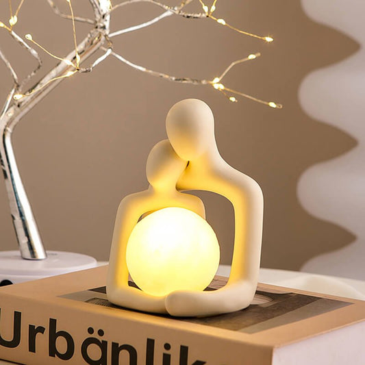 Ceramic Hug Nachtlamp | Romantische LED Sfeerverlichting voor Slaapkamers