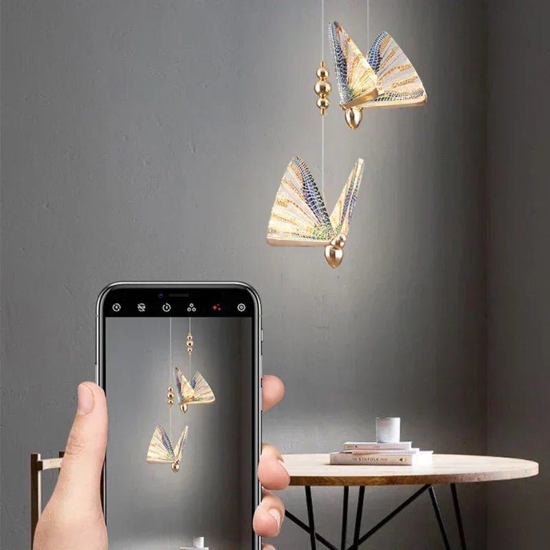 Vlinder Hanglamp LED | Unieke Decoratieve Lamp Voor Een Sfeervolle Verlichting