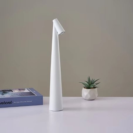 Nordika™ Minimalistische Draadloze LED Tafellamp – Dimbaar & Oplaadbaar – Sfeervolle Leeslamp voor Binnen & Buiten