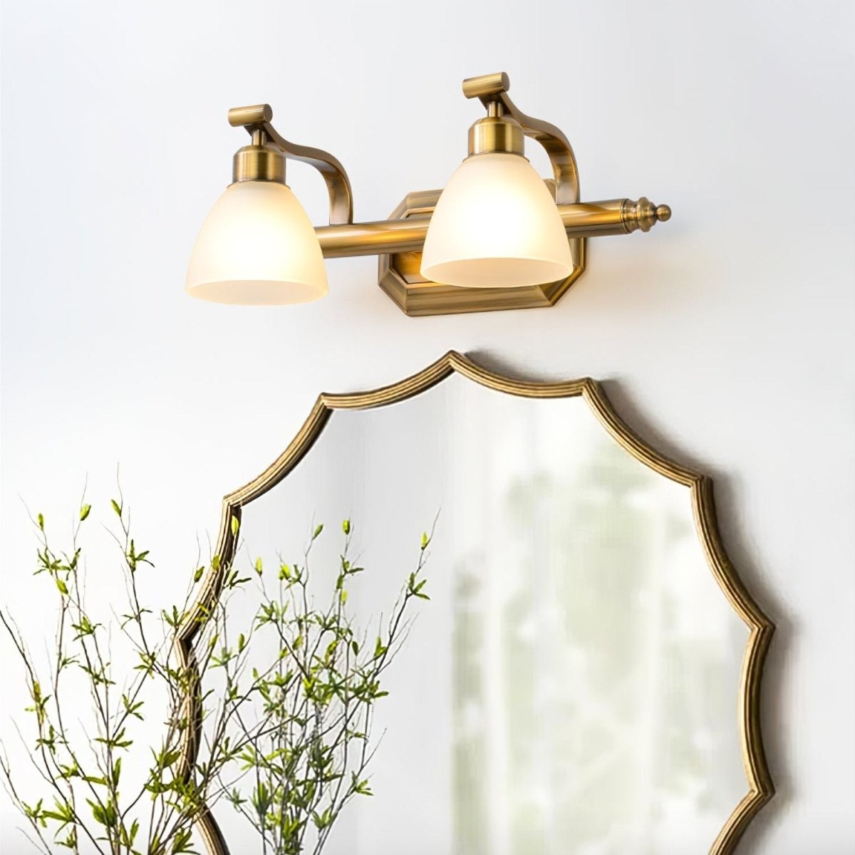 NovaLine Klassieke Badkamerlamp - Luxe Wandverlichting met Vintage Stijl