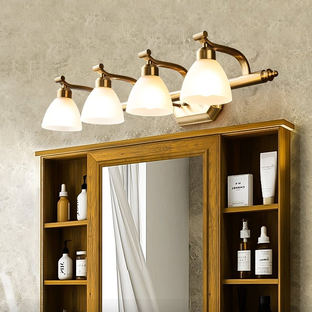 NovaLine Klassieke Badkamerlamp - Luxe Wandverlichting met Vintage Stijl