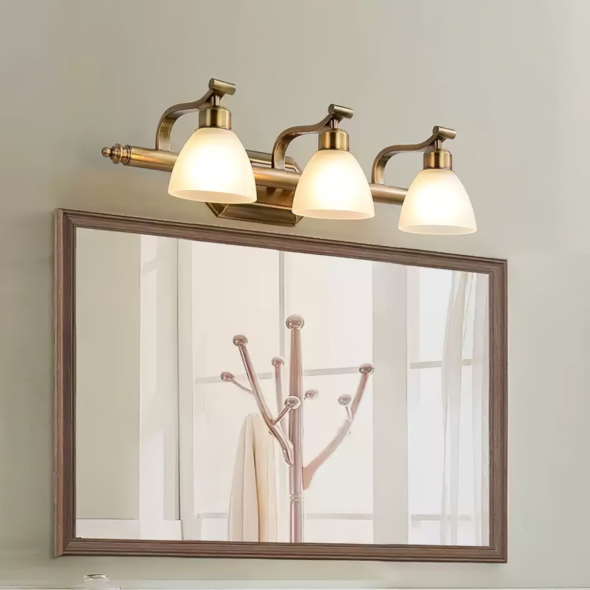 NovaLine Klassieke Badkamerlamp - Luxe Wandverlichting met Vintage Stijl